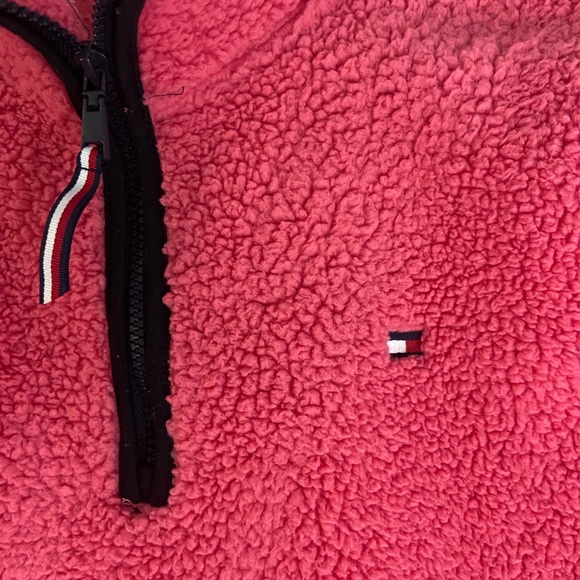 TOMMY HILFIGER Women's Sherpa 1/4-Zip Pullover Jacket - Picture 6 of 6